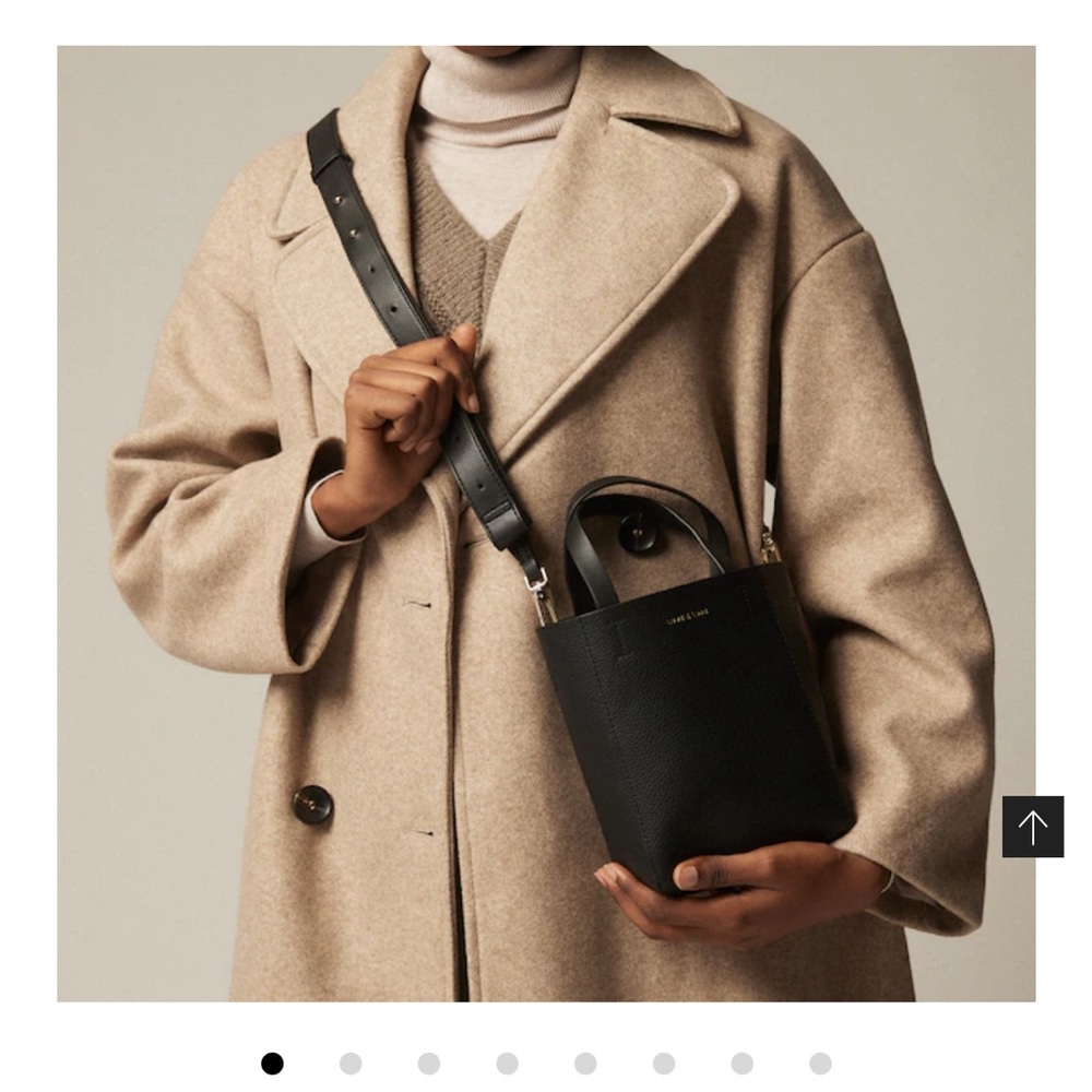 NWT Love & Lore Vegan Leather Black Bag - Picture 9 of 17